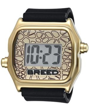 Breed Austin Lcd Silicone Ring Watch - Multicolour