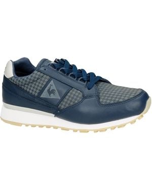 Le Coq Sportif Eclat Houndstooth Trainers - Blue