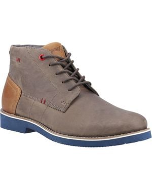 Pod Aries Leather Boots - Brown