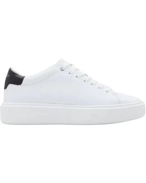 Ted Baker Lorieee Smooth Leather Trainers - White