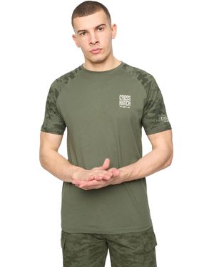 Crosshatch Janscore T-Shirt (Deep) - Green