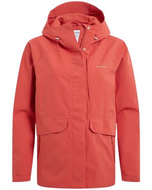 Craghoppers Ladies Caldbeck Ll Waterproof Jacket (Compote) - Red