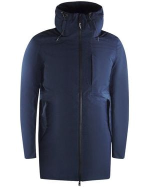 Aquascutum Active 3-Way Parka Down Jacket - Blue