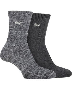 Jeep Walking Boot Socks - Black