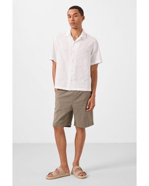 TOMMY LIFE Regular Fit Chino Shorts - White