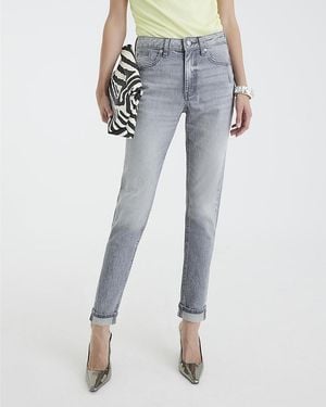 River Island Mom Jeans High Rise Sculpt Cotton - Blue