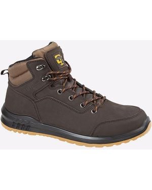 Grafters Sitka Safety Boots - Brown