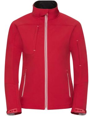 Russell Ladies Bionic Soft Shell Jacket (Classic) - Red