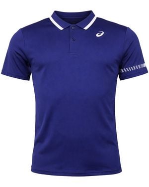 Asics Court Tennis Polo Shirt - Blue