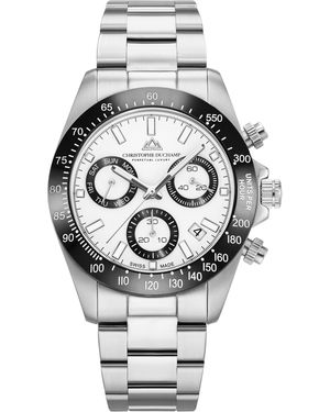 Christophe Duchamp Grand Mont Ceramic 42Mm - Grey