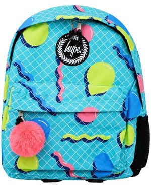 Hype Retro Shapes Backpack - Blue