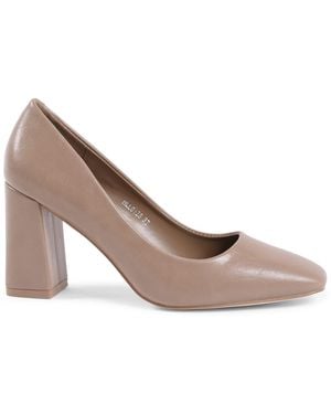 19V69 Italia by Versace Pump Hll0128 Synthetic Leather - Natural