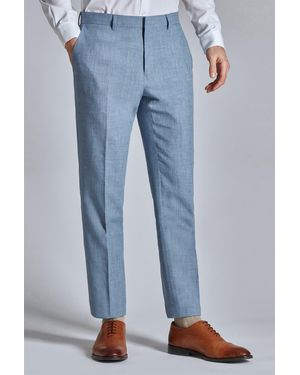 Ted Baker Slim Fit Suit Trousers - Blue