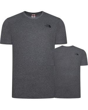 The North Face Simple Dome T Shirt Cotton - Grey