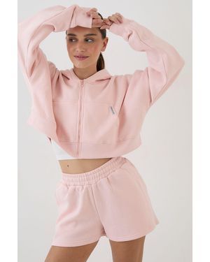 DSGN Studio Loose Fit Sweat Short - Pink