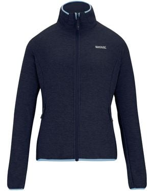 Regatta Ladies Rivendell Full Zip Fleece Jacket - Blue