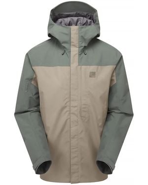 Sprayway Waterproof Gore-Tex Hooded Hiking Jacket Rain Shell Coat - Grey