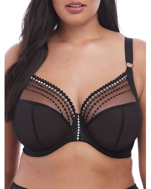 Elomi Matilda Plunge Side Support Bra - Black