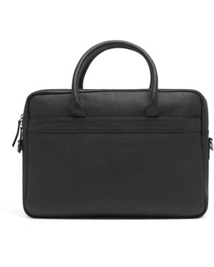 Bolongaro Trevor Real Leather Amory Crossbody Satchel - Black