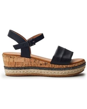 b.soleful Solelii Heels Faux Leather - Blue