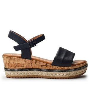 b.soleful Solelii Heels Faux Leather - Blue
