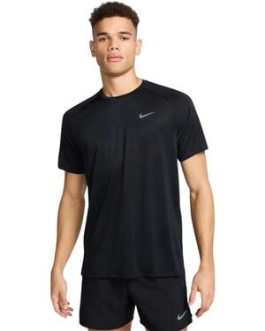 Nike Stride Hardloop Top - Zwart