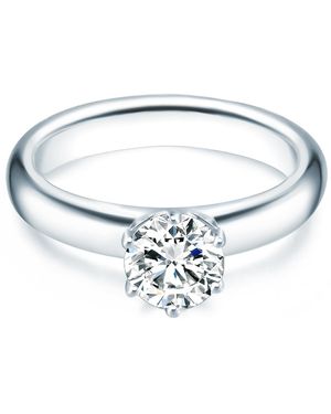 Tresor 1934 Trilani Sterling Ring - Blue