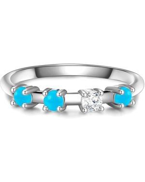 Glanzstücke München Sterling Ring - Blue