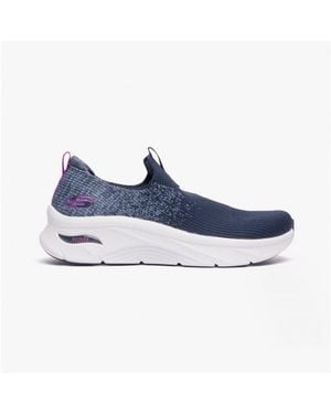 Skechers 149684/Nvy Arch Fit D'Lux-Key Journey Trainers Textile - Blue