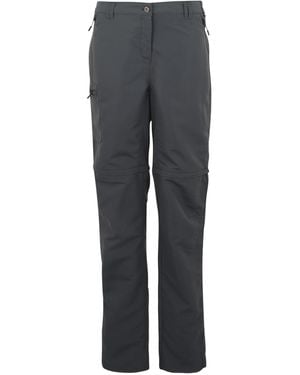 Regatta Ladies Chaska Iii Zip-Off Hiking Trousers (Seal) - Grey