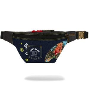 Sprayground Indo Drift Savvy Crossbody Bag - Black