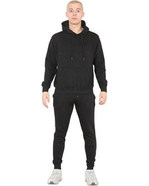 MYT Pullover Hooded Tracksuit - Black