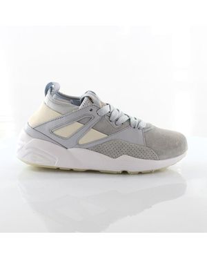 PUMA X Careaux Blaze Of Glory Sock Low Lace Up Trainers 363661 02 - Grey