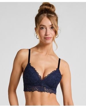 Hunkemöller Voorgevormde Bh Zonder Beugel Andrea - Blauw