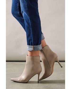 Wallis Corsica Pointed Stiletto Ankle Boots - Blue