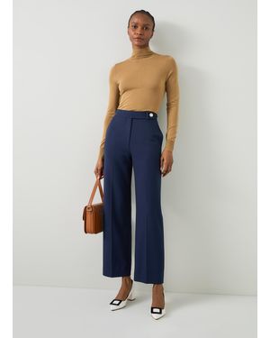 LK Bennett Billie Trousers - Blue