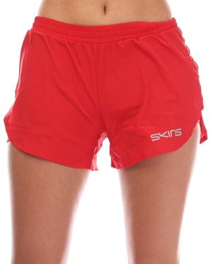 Skins Series-3 Superpose Shorts - Red