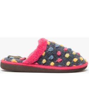 Sleeper Donna Mule Slippers Fuschia - Pink