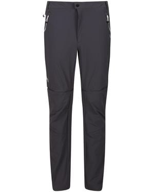 Regatta Mountain Zip-Off Trousers (Seal/ - Blue