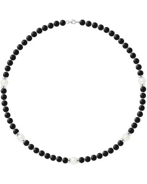 Rodney & Rolf Necklace Sterling 925 Newport - Black