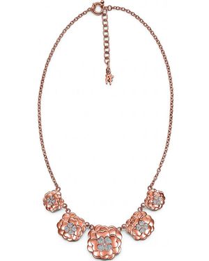 Folli Follie 3N14T028Rc Ladies Necklace - White
