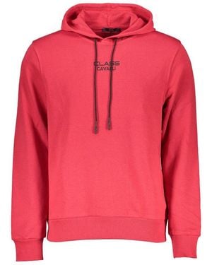Roberto Cavalli Rosso Katoenen Sweatshirt - Roze