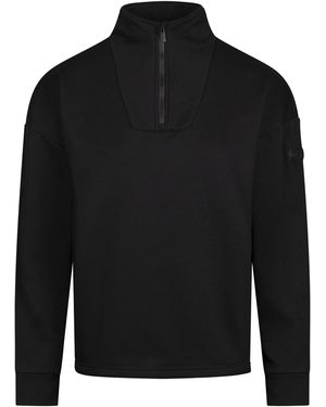 DLX Ladies Siobhan Fleece Top - Black