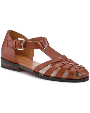 Jones Bootmaker Inga Leather Casual Sandals - Brown