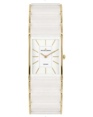 Jacques Lemans 1-1940E Ladies Dublin Watch - White