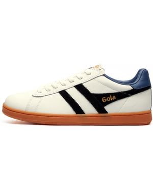 Gola Classics Equipe Ii Leather Trainers - Black