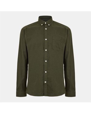ONLY Regular Fit Long Sleeve Cuff Shirt - Green