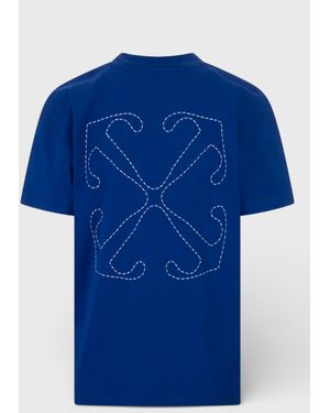 Off-White c/o Virgil Abloh Cobalt Arrows T-Shirt - Blue