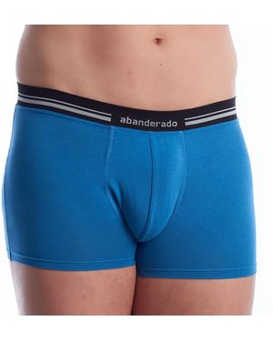 Abanderado Cotton Boxer Shorts With Extra Soft Waistband A077I - Blue