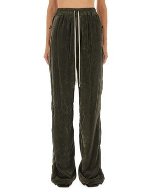 Rick Owens Dietrich Drawstring Trousers - Green